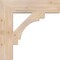 Ekena Millwork Merced Block Smooth Bracket, Douglas Fir, 5 1/2"W x 26"D x 26"H BKT06X26X26MRC05SDF - alternate 2